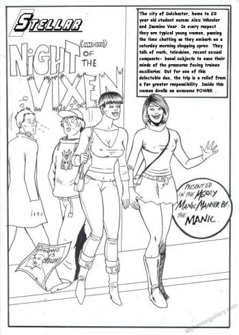Cover of Stellar 1 - Night (And Day) Of The Vixen 1